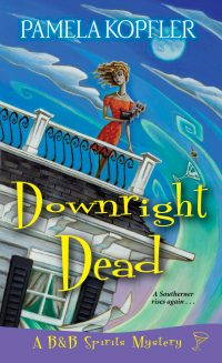 Downright Dead Holly Davis never imagined having a haunted bed and breakfast would be the secret to her success—or that a secret might leave her B&B DOA . . . After the syndicated TV show, Inquiring Minds, airs footage of their resident ghost at Holly Grove, a converted antebellum plantation house, it seems like half the state of Louisiana wants to book a room. There’s only one small problem: the ghost of her not-so-dearly-departed ex Burl has . . . departed. For the sake of business, Holly’s willing to keep up the pretense of still being haunted. But after an outspoken debunker challenges the show’s credibility, the TV crew returns to Holly Grove to prove the ghost is real. Following a disastrous séance, Holly is sure she’ll be exposed as a charlatan. Surprisingly, the debunker suddenly becomes a believer—after he’s pushed off the Widow’s Walk to his death and rises as a ghost. Now his inquiring mind wants to know—who murdered him? When he asks for Holly’s help, she can’t say no. But this time it’s her turn to watch her step, because if the killer gets spooked, the next ghost haunting the B&B may well be its owner . . .